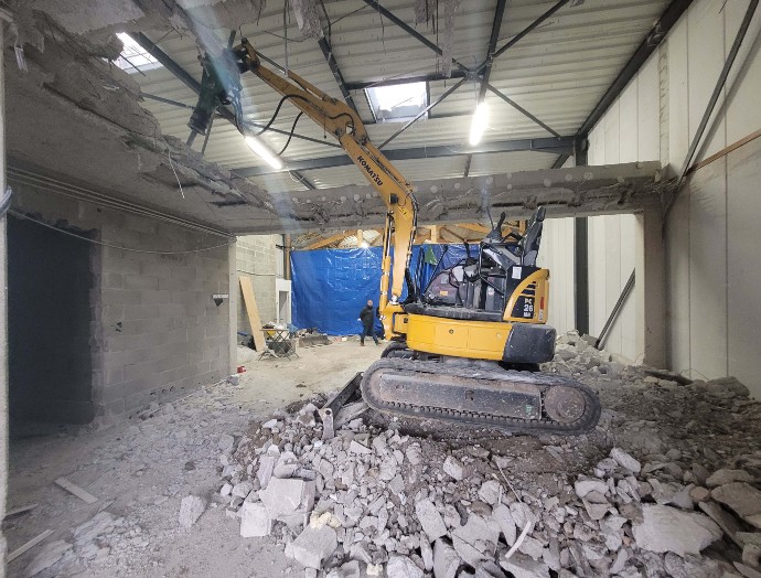 Réhabilitation d'un centre commercial Intermarché en site occupé 0