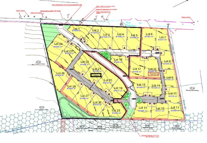 Aménagement d’un lotissement de 29 lots 1